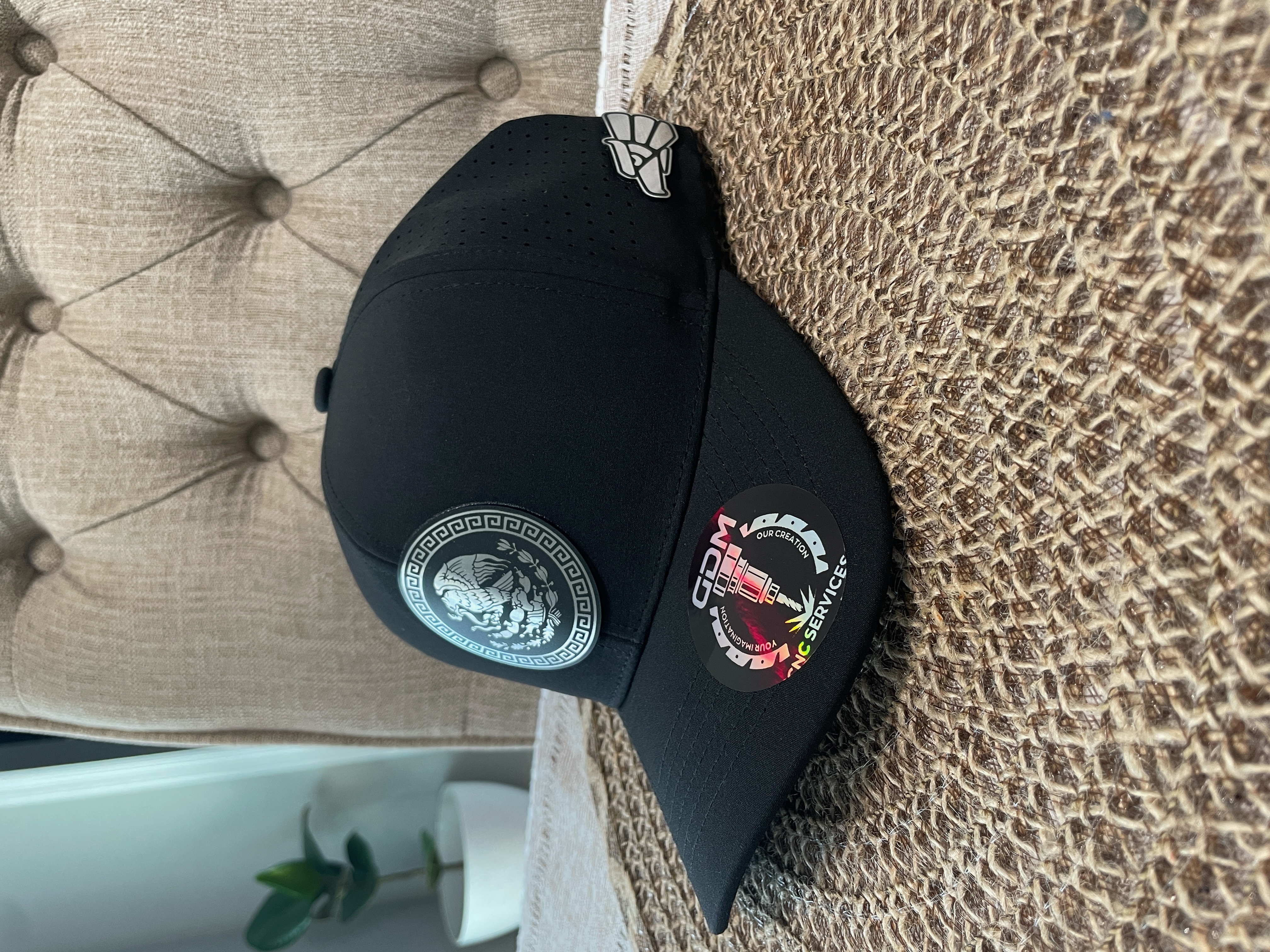 GDMCNC Primetime Hydro Snapback acrylic patch cap